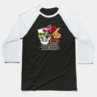 Nerd 3 Baseball T-Shirt